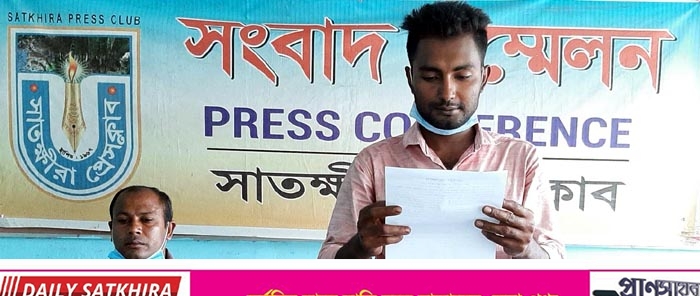 লাবসার আলমগীর, রবিউল ও জাহাঙ্গীর হোসেনের গ্রেফতারের দাবিতে সংবাদ সম্মেলন