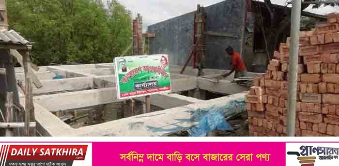 গাবুরায় খেয়াঘাটে সরকারি জায়গায় ভবন নির্মাণের অভিযোগ