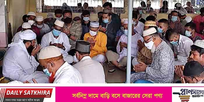 শেখ হাসিনার কারামুক্তি দিবস উপলক্ষ্যে সাতক্ষীরা জেলা ছাত্রলীগের দোয়া