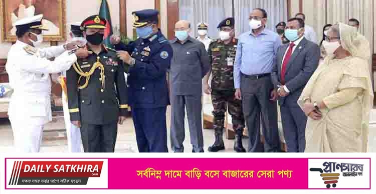 নতুন সেনাপ্রধানের জেনারেল শফিউদ্দিনের দায়িত্বগ্রহণ