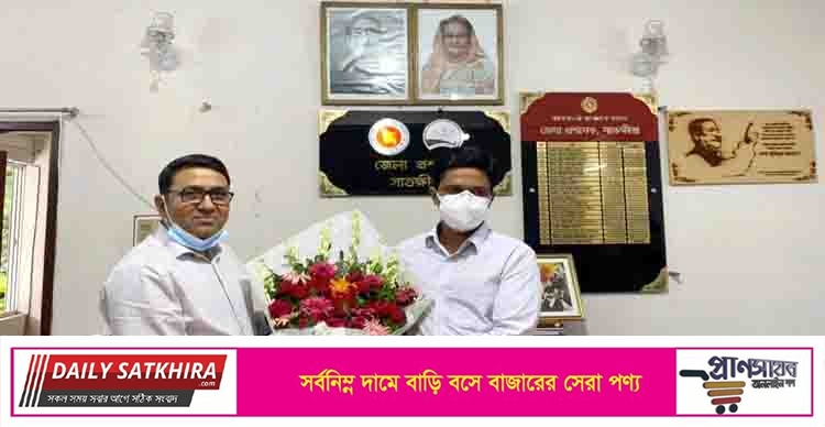 দায়িত্ব নিলেন সাতক্ষীরার নতুন ডিসি মোহাম্মদ হুমায়ুন কবির