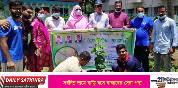 রোটার‌্যাক্ট অব সাতক্ষীরার বৃক্ষরোপণ
