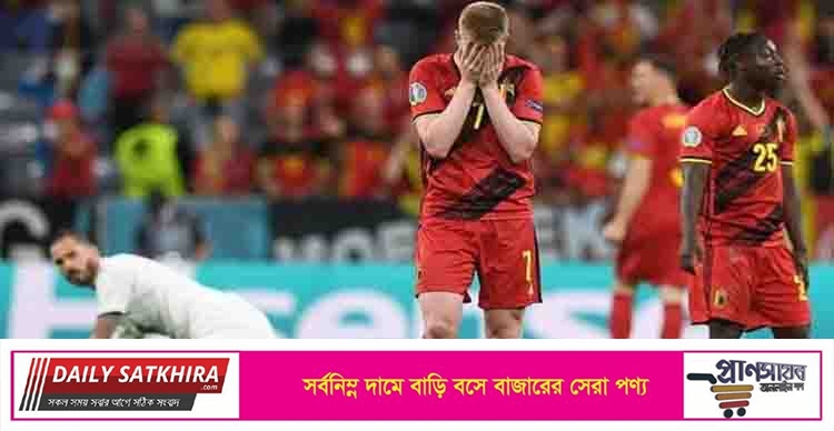 ফিফা র‌্যাংকিংয়ে সেরা বেলজিয়ামকে হারিয়ে সেমিতে ইতালি