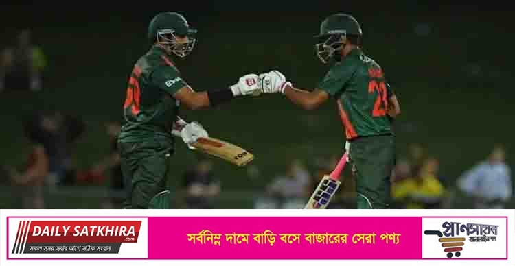 নাঈম-সৌম্যের ব্যাটে জিম্বাবুয়েকে হারাল বাংলাদেশ