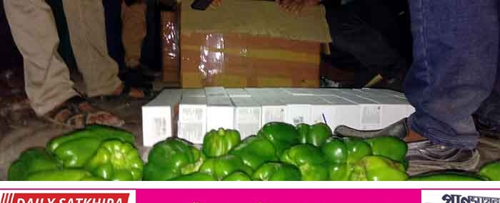 ভোমরা বন্দরে ভারতীয় ওষুধ, সিগারেট ও মোবাইল সেট আটক