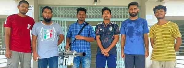 ডেঙ্গু প্রতিরোধে সামেক ছাত্রলীগের মশক নিধন কর্মসূচি