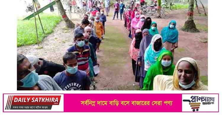 সাতক্ষীরা জেলার ৮৭ কেন্দ্রে শুরু হয়েছে গণটিকাদান