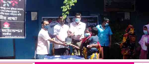 ঋষি ফাউন্ডেশনের উদ্যোগে বৃক্ষরোপন কর্মসূচি