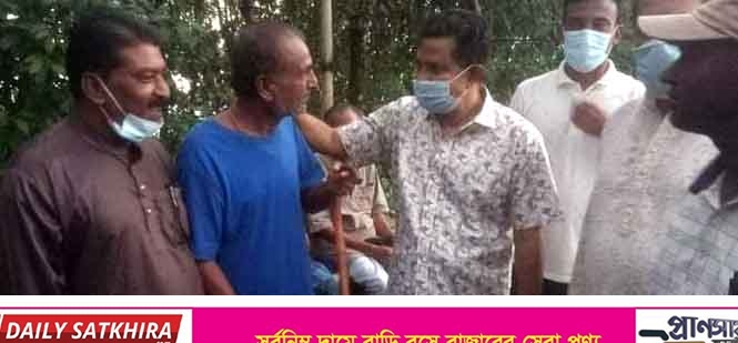 শ্যামনগরে বজ্রপাতে নারী নিহত : ১ জেলে নিখোঁজ …….ছুটে গেলেন এমপি জগলুল