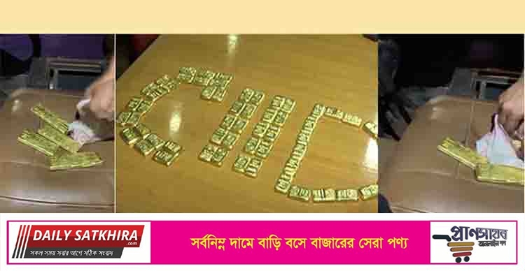 ঢাকা থেকে সাতক্ষীরা সীমান্তে আসার পথেই জব্দ হয় সাড়ে ৪ কোটি টাকার স্বর্ণ