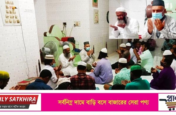 শেখ রেহেনার জন্মদিন উপলক্ষে সাতক্ষীরা জেলা যুবলীগের দোয়া