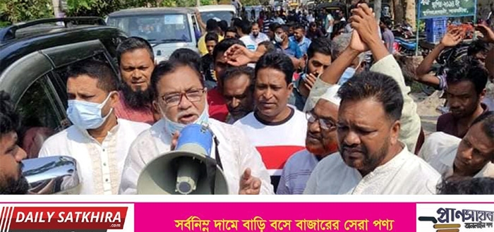 কুলিয়ার চেয়ারম্যান প্রার্থী আসাদুলের আনন্দ শোভাযাত্রা