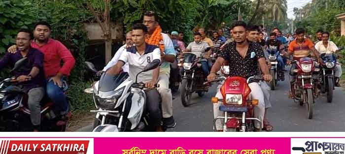 সখিপুর ইউপির নৌকা প্রতীকের চেয়ারম্যান প্রার্থী রতনের নির্বাচনী শোডাউন  