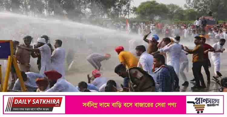 ভারতে কৃষক আন্দোলন : হরিয়ানার মুখ্যমন্ত্রীর বাড়ির সামনে সংঘর্ষ