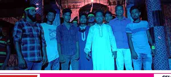 গাবুরার বিভিন্ন পূজা মণ্ডপ পরিদর্শনে গাবুরা ইউনিয়ন ছাত্রলীগের সভাপতি মিজান