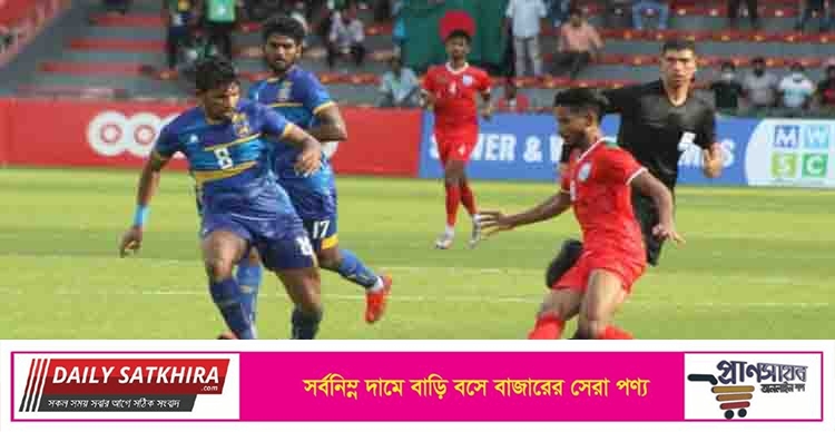 সাফ চ্যাম্পিয়নশিপে শ্রীলঙ্কাকে হারিয়ে বাংলাদেশের উড়ন্ত সূচনা