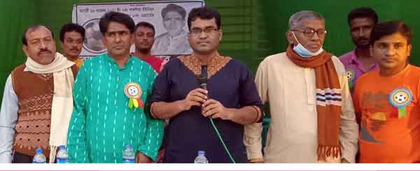 দেবহাটায় ইউপি সদস্য প্রার্থীর নির্বাচনী সভা