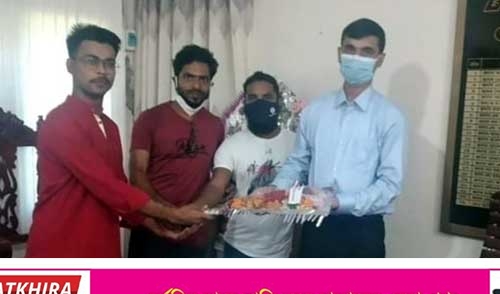 তালার নবাগত ইউএনও’র সাথে পিস ক্লাব সদস্যদের সৌজন্য সাক্ষাৎ