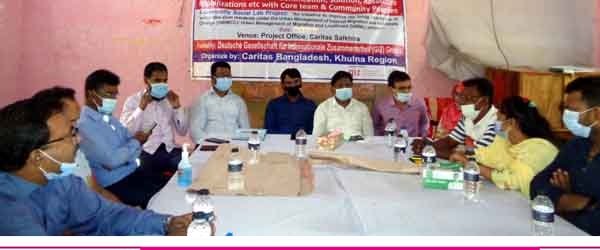 সাতক্ষীরায় কমিউনিটি সোশ্যাল ল্যাব প্রকল্পের ৬ষ্ঠ ডায়ালগ সেশন