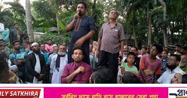 কালিগঞ্জে চেয়ারম্যান প্রার্থীর পথ সভা
