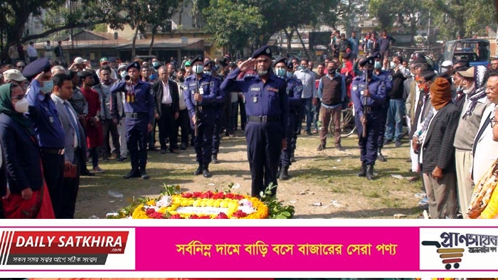 শোকসাগরে ভাসিয়ে চিরবিদায় নিলেন সাতক্ষীরার বিশিষ্ট সাংবাদিক অরুন ব্যানার্জি