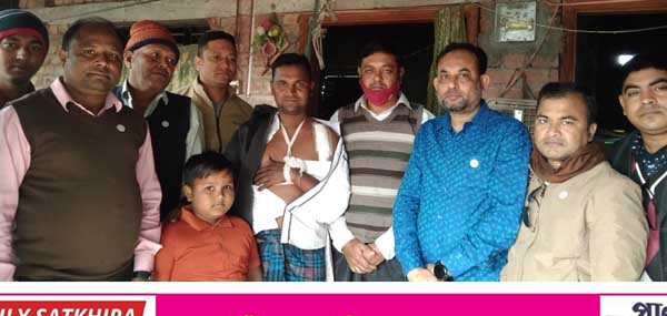 বাংলাদেশ গ্রাম ডাক্তার কল্যাণ সমিতির ধুলিহর সম্পাদক গৌতম কুমারের সুস্থতা কামনা