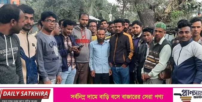 শ্যামনগরে ইউপি নির্বাচনে মেম্বার প্রার্থী মিজানের গনসংযোগ