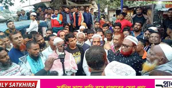শ্যামনগরের ইশ্বরীপুর ইউপি’র স্বতন্ত্র চেয়ারম্যান প্রার্থী সাদেমের নির্বাচনে কাজে বাধা