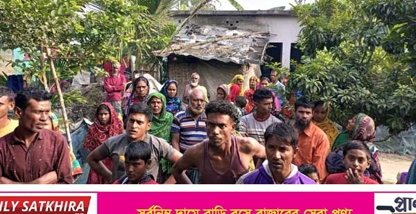 নদী খননে মাথা গোজার ঠাঁই হারানোর শংকায় ব্যাংদহা আবাসন প্রকল্পের ১শ টি ভূমিহীন পরিবার