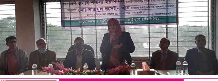 আশাশুনিতে সিপিপি’র নারী স্বেচ্ছাসেবকদের মাঝে সাংকেতিক যন্ত্রপাতি বিতরণ