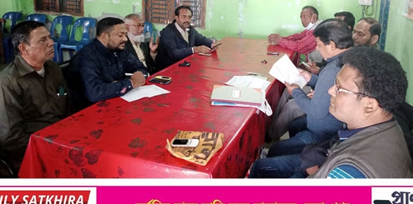 কালিগঞ্জ প্রেসক্লাবে কার্যনির্বাহী কমিটির সভা