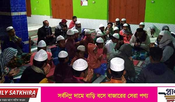 জিয়াউর রহমানের জন্মদিনে ভুরুলিয়া ইউপিতে  দোয়া