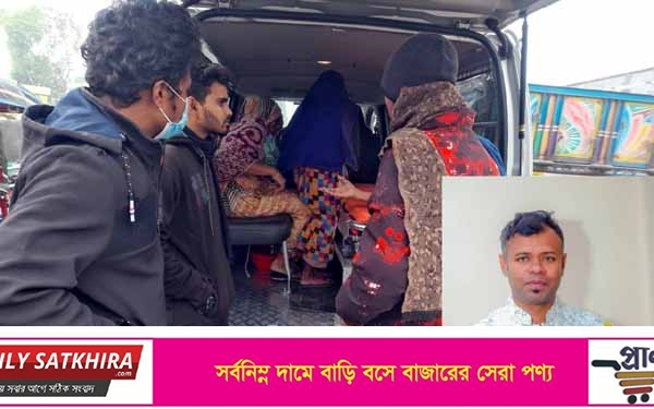 শ্যামনগরে ধর্ষণের শিকার মানসিক প্রতিবন্ধীকে শ্যামনগর পৌঁছে দিলেন জেলা ছাত্রলীগের সভাপতি