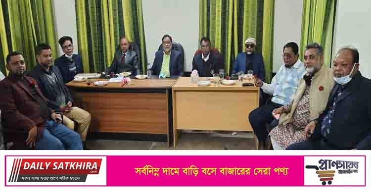 সাতক্ষীরা রেড ক্রিসেন্ট সোসাইটির নবগঠিত কমিটির প্রথম সভা অনুষ্ঠিত