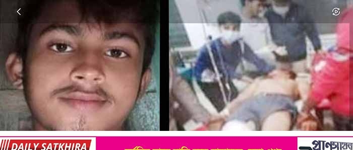 কলারোয়ায় সড়ক দূর্ঘটনায় এক যুবকের মৃত্যু