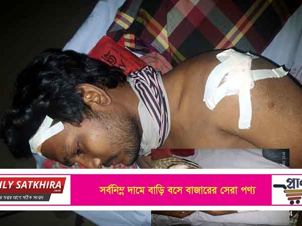 সাতক্ষীরায় যুবককে ফিল্মী স্টাইলে তুলে নিয়ে কুপিয়ে নির্যাতন