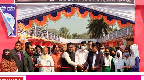 তালায় তিন দিন ব্যাপী একুশে বইমেলার উদ্বোধন