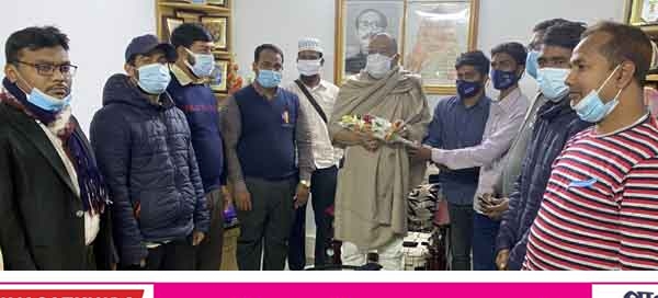এমপি রবি কে সম্মিলিত সাংবাদিক এসোসিয়েশনের শুভেচ্ছা