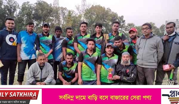 দেবহাটায় জমিদার ফণীভূষণ মন্ডল স্মৃতি ক্রিকেট টুর্নামেন্টের ফাইনাল