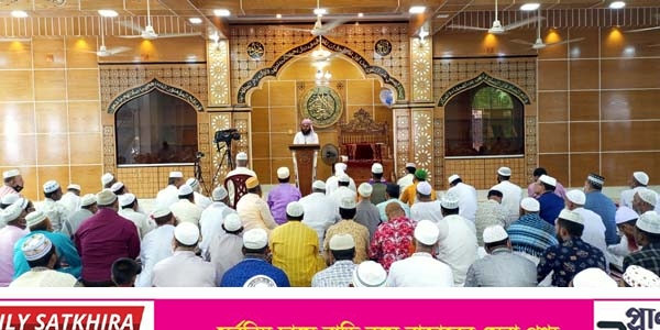সাতক্ষীরায় দৃষ্টিনন্দ মাসজিদে কুবা শুভ উদ্বোধন