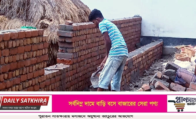 পুরাতন সাতক্ষীরায় মসজিদে অযুখানা ভাংচুরের অভিযোগ