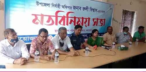 কলারোয়ায় সাংবাদিকদের সাথে নবাগত ইউএনও’র মতবিনিময়