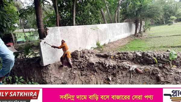 শ্যামনগর সদর ইউপি চেয়ারম্যানের সাহসী ভূমিকায় দীর্ঘদিন পর সরকারি খাল পুনরুদ্ধার