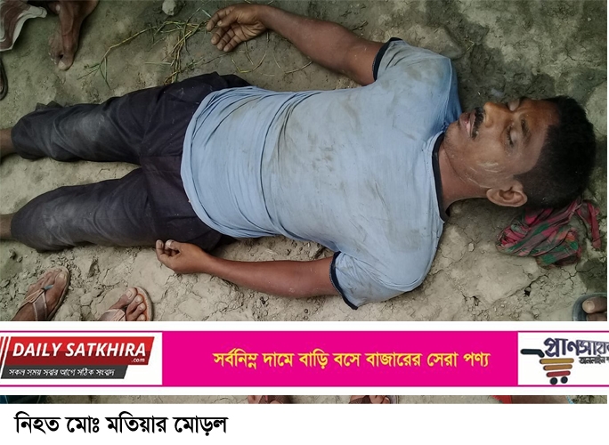 তালায় ছাগলের দড়িতে পেচিয়ে এক মোটরসাইকেল আরোহী নিহত