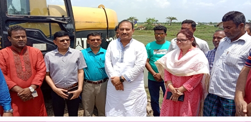 তালায় খোবড়াখালী খাল পুনঃ খনন কার্যক্রমের উদ্বোধন
