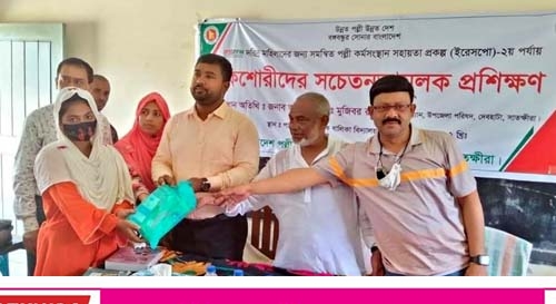দেবহাটায় কিশোরীদের সচেতনতামূলক প্রশিক্ষন কর্মশালা  