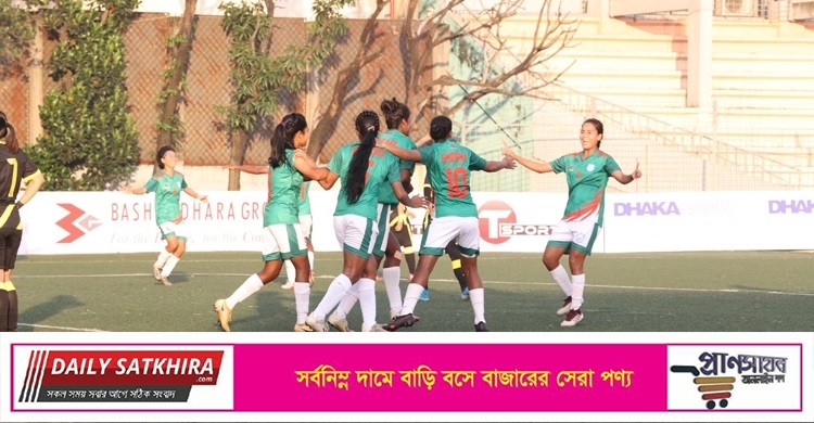 মালয়েশিয়ার জালে সাবিনাদের ৬ গোল
