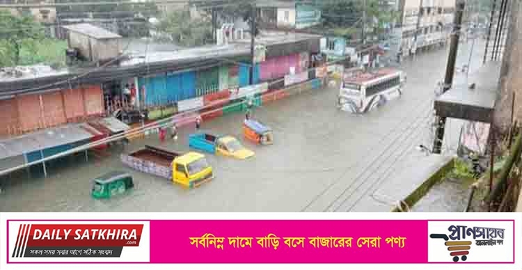 স্মরণকালের ভয়াবহ বন্যায় বিপর্যস্ত সিলেট