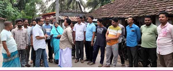 পদ্মা সেতুর উদ্বোধন অনুষ্ঠান সফল করতে চেয়ারম্যান বাবুর গণসংযোগ