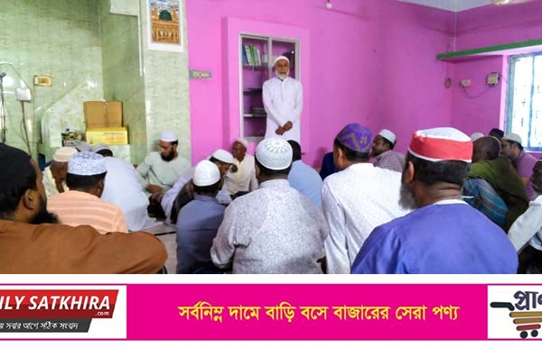 বাঁশদহার হাওয়াল খালি দক্ষিণপাড়া জামে মসজিদ কমিটির আলোচনা